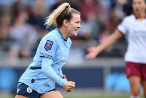 女子超級聯(lián)賽曼城2-0西漢姆聯(lián)