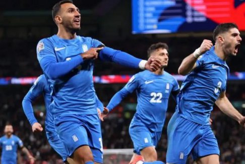 歐洲國家聯(lián)賽乙級聯(lián)賽英格蘭1-2希臘