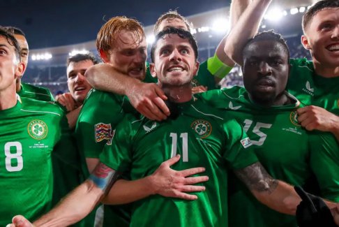 歐洲國家聯(lián)賽乙級(jí)聯(lián)賽芬蘭1-2愛爾蘭共和國