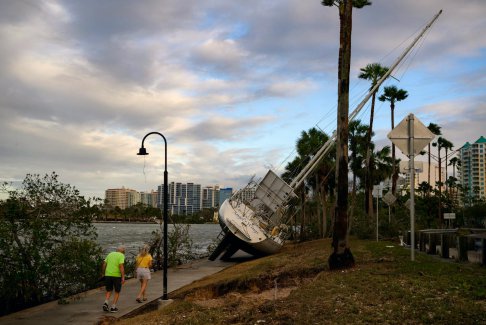 颶風(fēng)米爾頓造成至少11人死亡