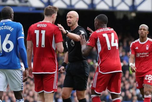 森林隊(duì)因阿特韋爾VAR帖子被罰款75萬(wàn)英鎊