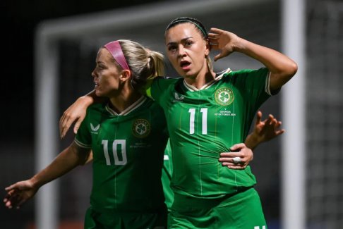 歐洲女足錦標(biāo)賽資格賽附加賽格魯吉亞0-6愛(ài)爾蘭