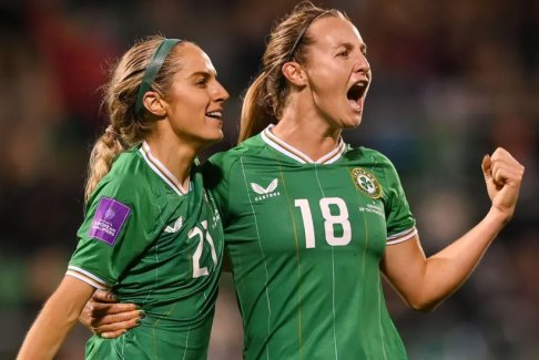 歐洲女子足球錦標(biāo)賽資格賽愛爾蘭共和國3-0格魯吉亞