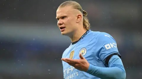 曼城隊(duì)球員埃爾林&middot;哈蘭德