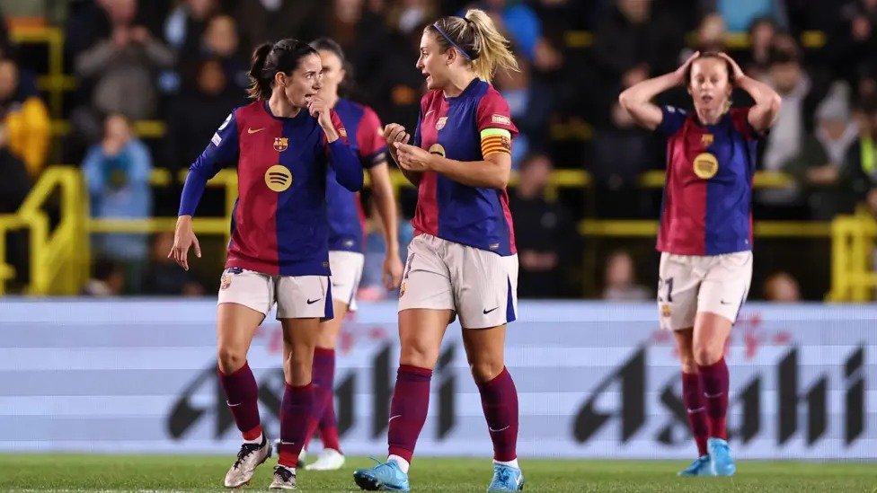 巴塞羅那隊(duì)曾三次奪得女足冠軍聯(lián)賽冠軍