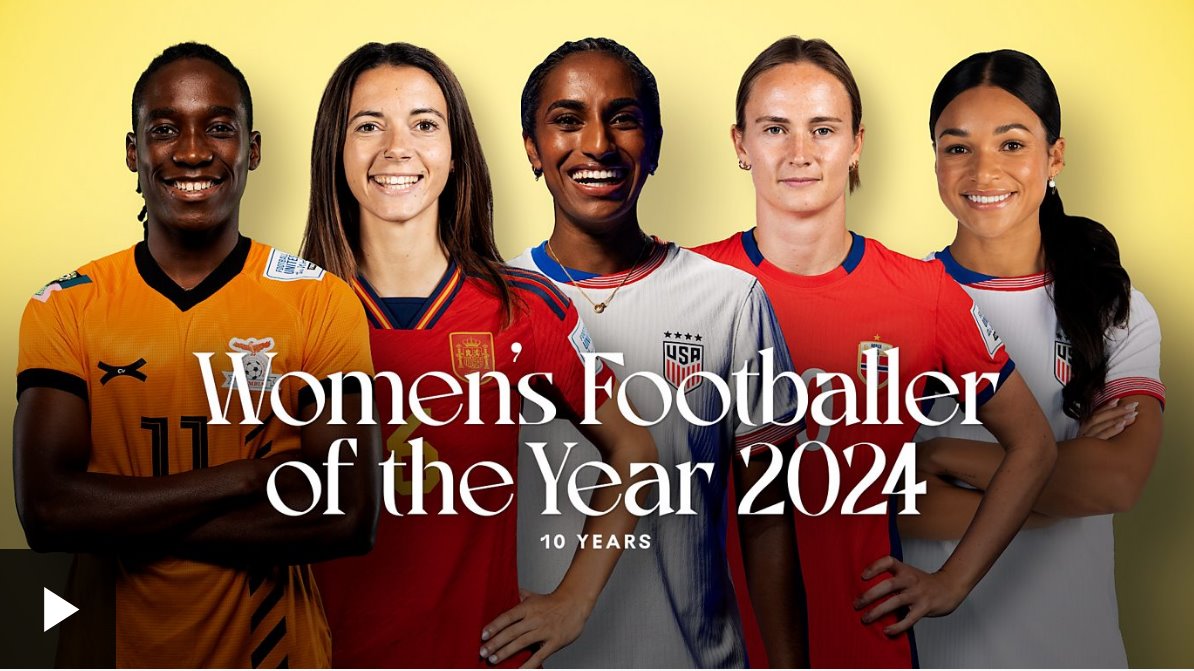 2024年度女子足球先生：認識提名者