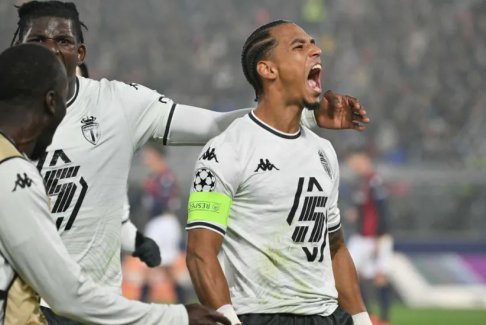 歐冠聯(lián)賽博洛尼亞0-1摩納哥