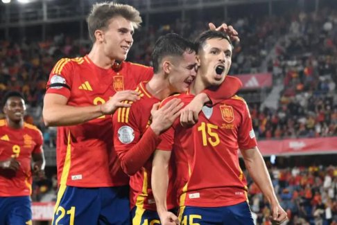 歐洲國家聯(lián)賽西班牙3-2瑞士