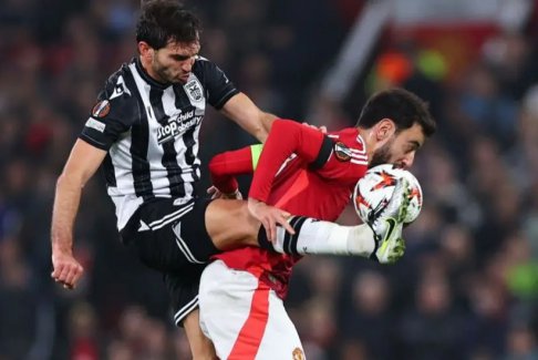 歐洲聯(lián)賽曼聯(lián)2-0 PAOK