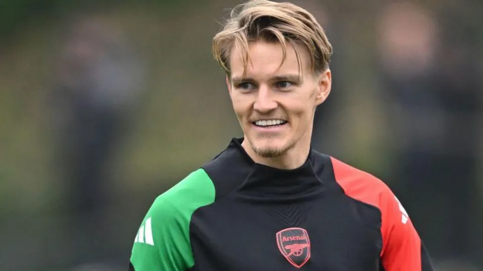 阿森納隊(duì)長馬丁&middot;厄德高本賽季缺席了12場比賽