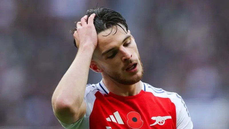 德克蘭&middot;賴斯(DeclanRice)于11月2日代表阿森納對(duì)陣紐卡斯?fàn)? /></p>
<p><a href=