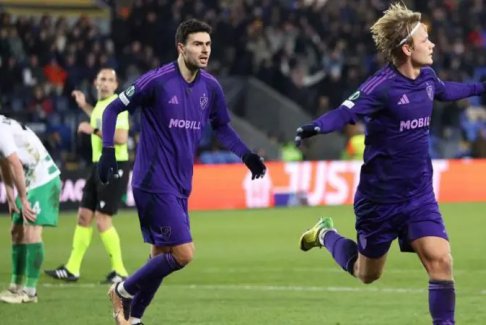 歐洲足聯(lián)會議聯(lián)賽新圣徒0-1尤爾加登