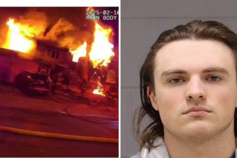 美國男子駕車1100公里放火燒了與前女友聊天男子的家