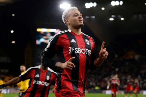 英超聯(lián)賽狼隊(duì)1-2富勒姆