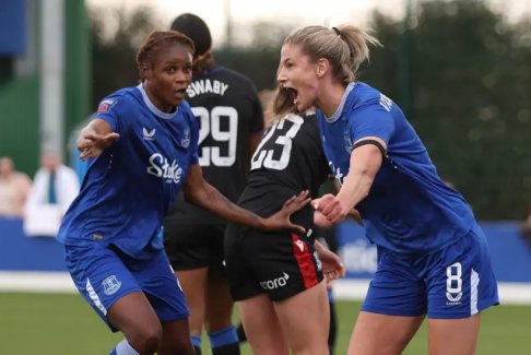 女子超級聯(lián)賽埃弗頓3比0水晶宮