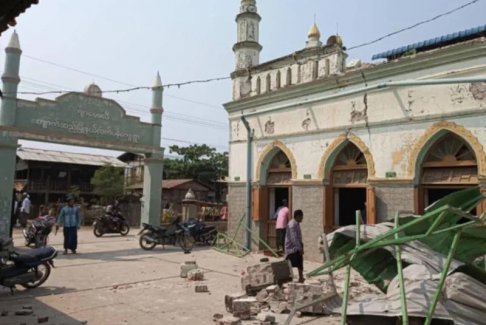緬甸地震已致1002人死亡