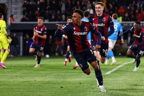 意甲博洛尼亞1比1那不勒斯