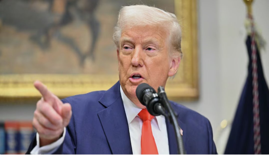 隨著中美貿(mào)易戰(zhàn)升級(jí)，特朗普將對(duì)華關(guān)稅提高至104%。