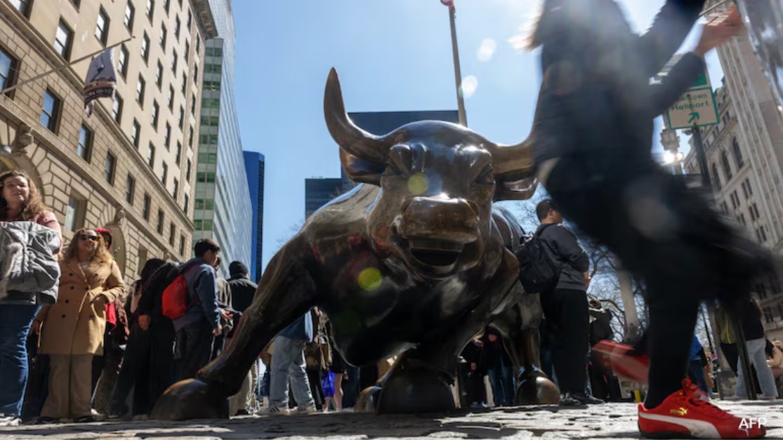 特朗普關(guān)稅：以科技股為主的納斯達克綜合指數(shù)上漲12.2%，至17,124.97點。