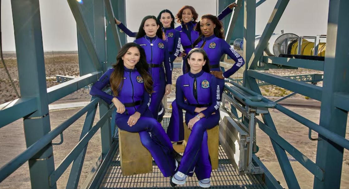 藍色起源全女性任務 歌手凱蒂&middot;佩里等六位女性將進入太空