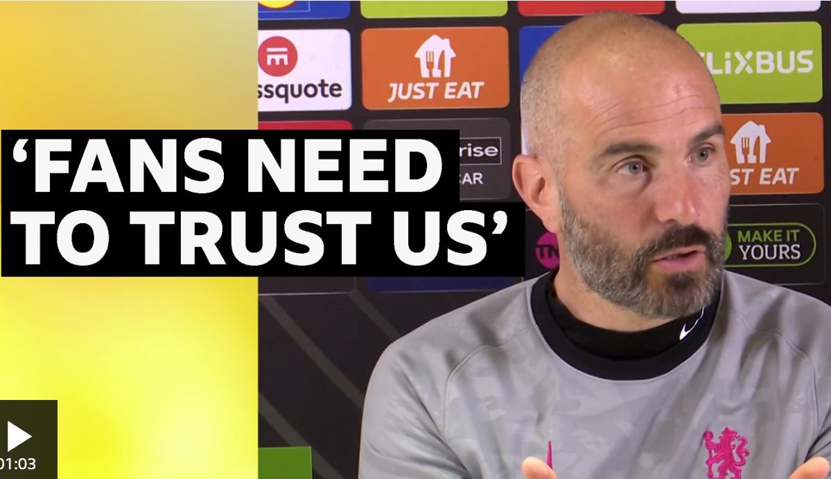 切爾西球迷需要相信我們&mdash;&mdash;馬雷斯卡