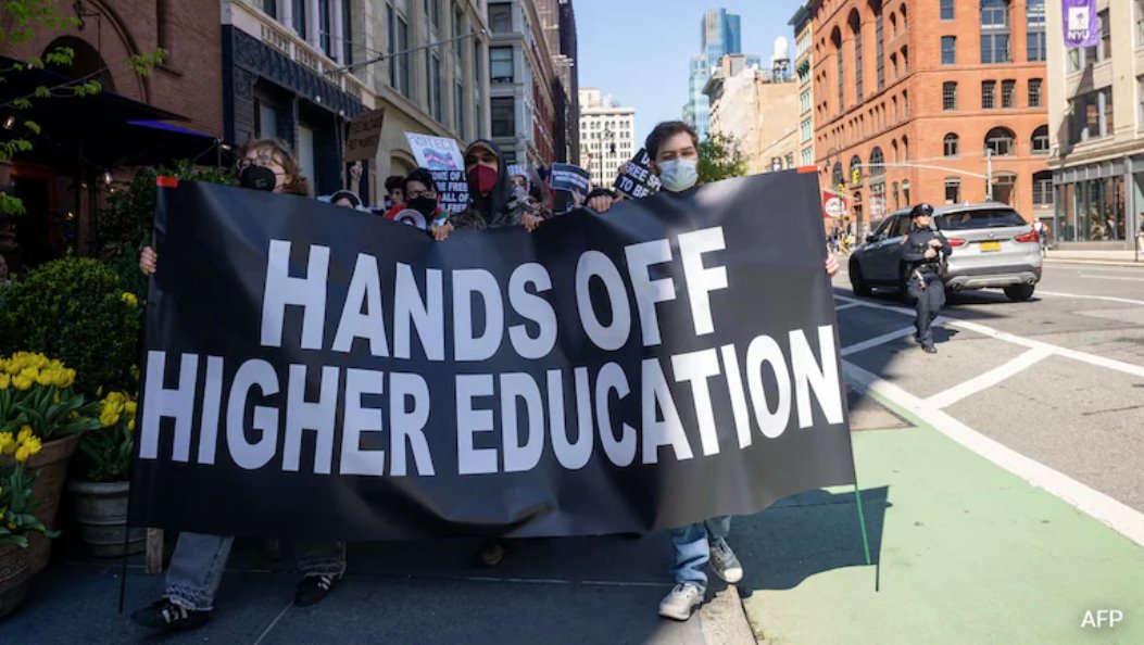 特朗普對大學的戰(zhàn)爭導致他威脅要削減聯(lián)邦政策資金