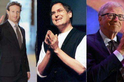 科學(xué)家揭開喬布斯 扎克伯格和比爾·蓋茨成功的秘訣