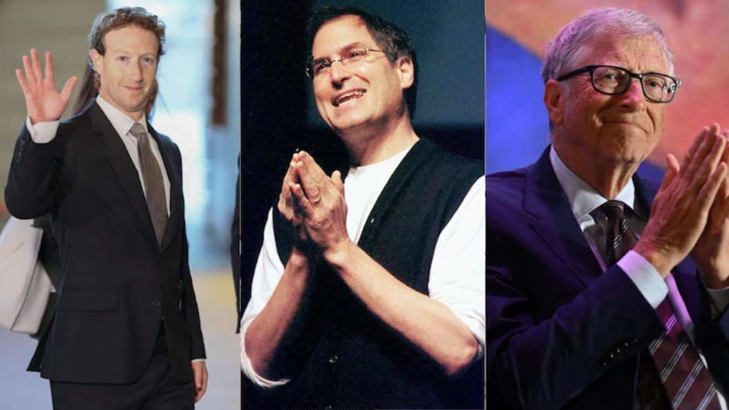 科學(xué)家揭開史蒂夫&middot;喬布斯、馬克&middot;扎克伯格和比爾&middot;蓋茨成功的秘訣