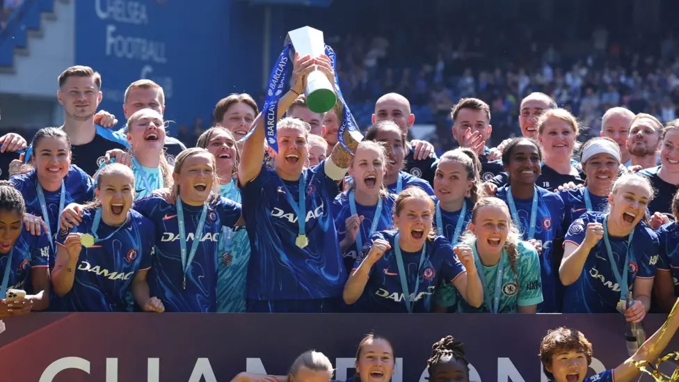 切爾西成為第一支在2024-25賽季22場不敗的女子超級聯(lián)賽球隊