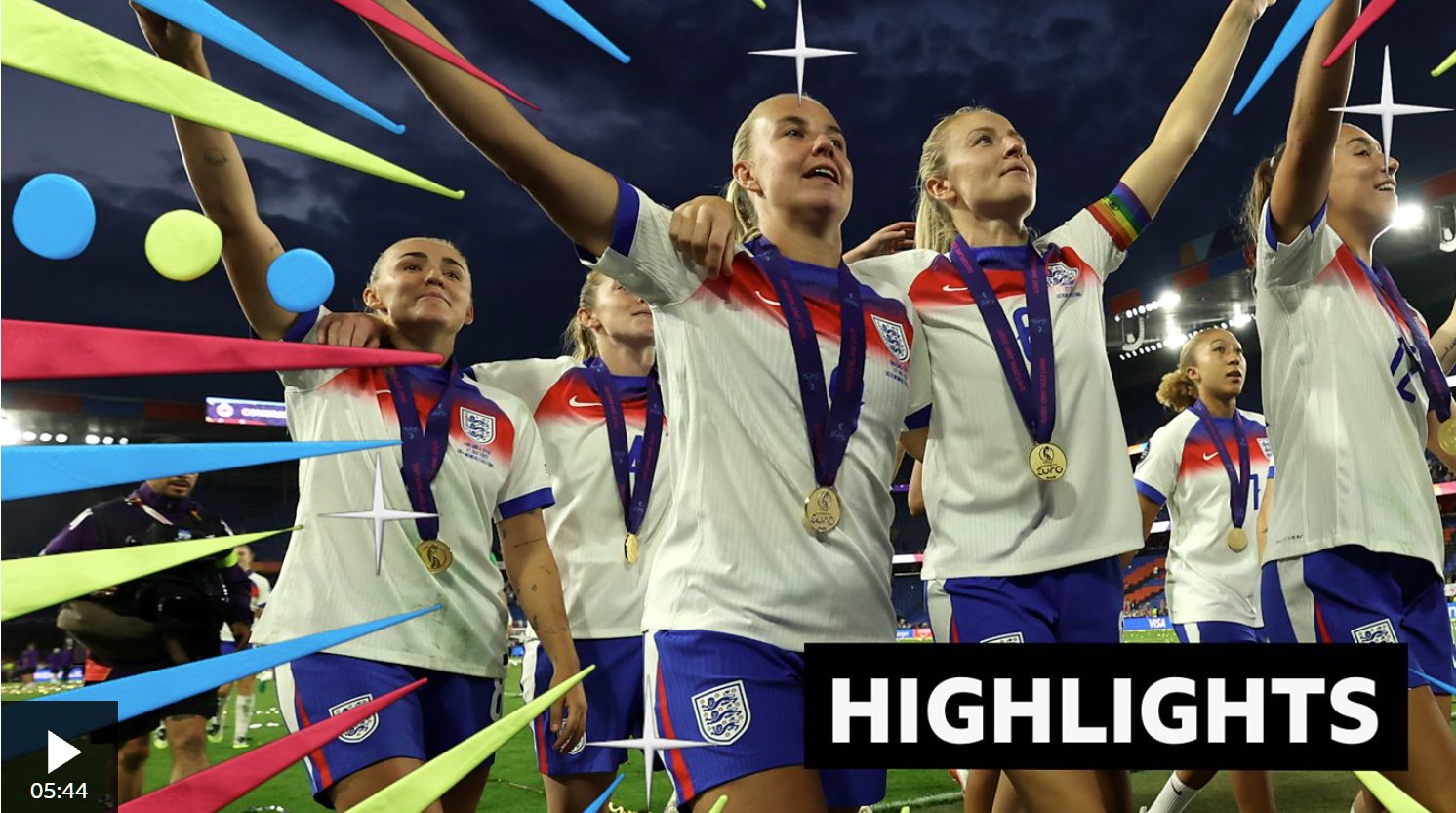 英格蘭點球戰(zhàn)勝西班牙，奪得2025年歐洲杯冠軍