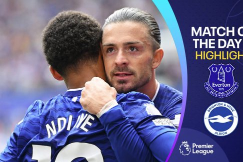 英超聯(lián)賽埃弗頓2-0布萊頓