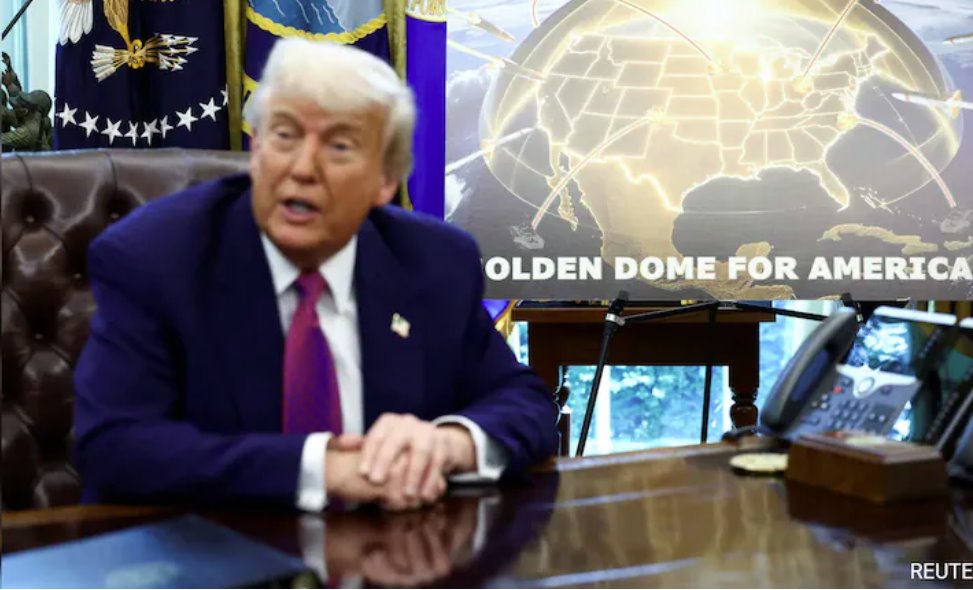特朗普計(jì)劃在2028年大選前測試&ldquo;金頂&rdquo;導(dǎo)彈系統(tǒng)