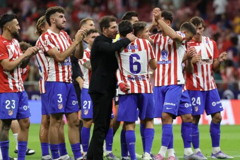 馬德里競(jìng)技2-0比利亞雷亞爾奪得西甲首勝