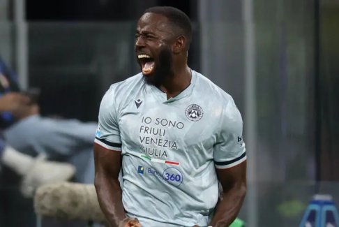 意甲國際米蘭1-2烏迪內(nèi)斯