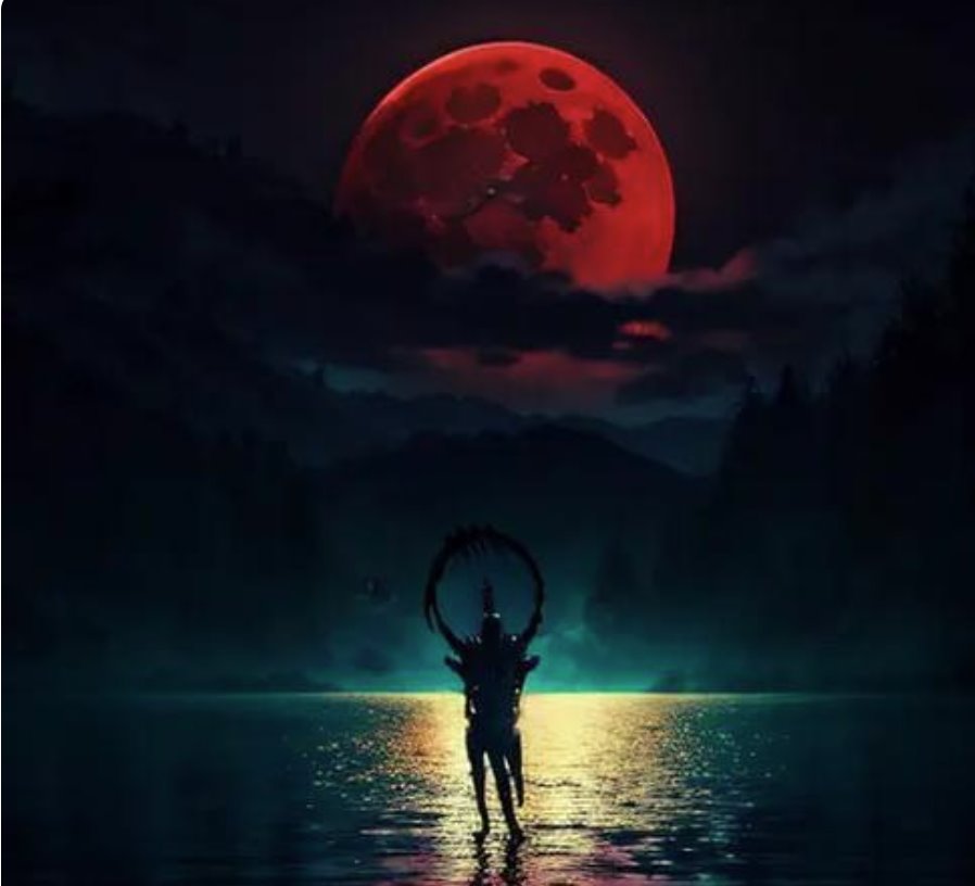 今晚血月現(xiàn)身，它對人體沒有害，可以放心欣賞。