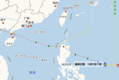 國慶假期深圳將受臺(tái)風(fēng)影響