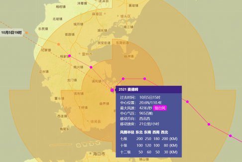 臺(tái)風(fēng)麥德姆登陸廣東 最大風(fēng)力14級