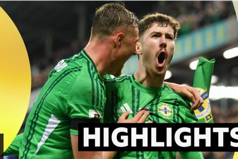 歐洲世界杯預(yù)選賽北愛爾蘭2-0斯洛伐克隊