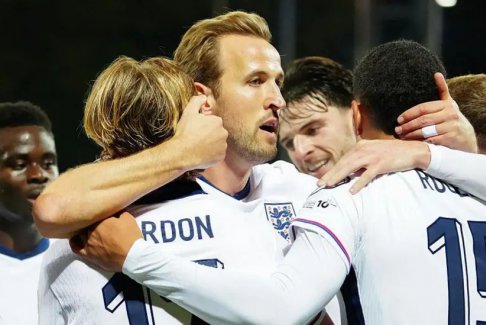 歐洲世界杯預(yù)選賽拉脫維亞0-5英格蘭