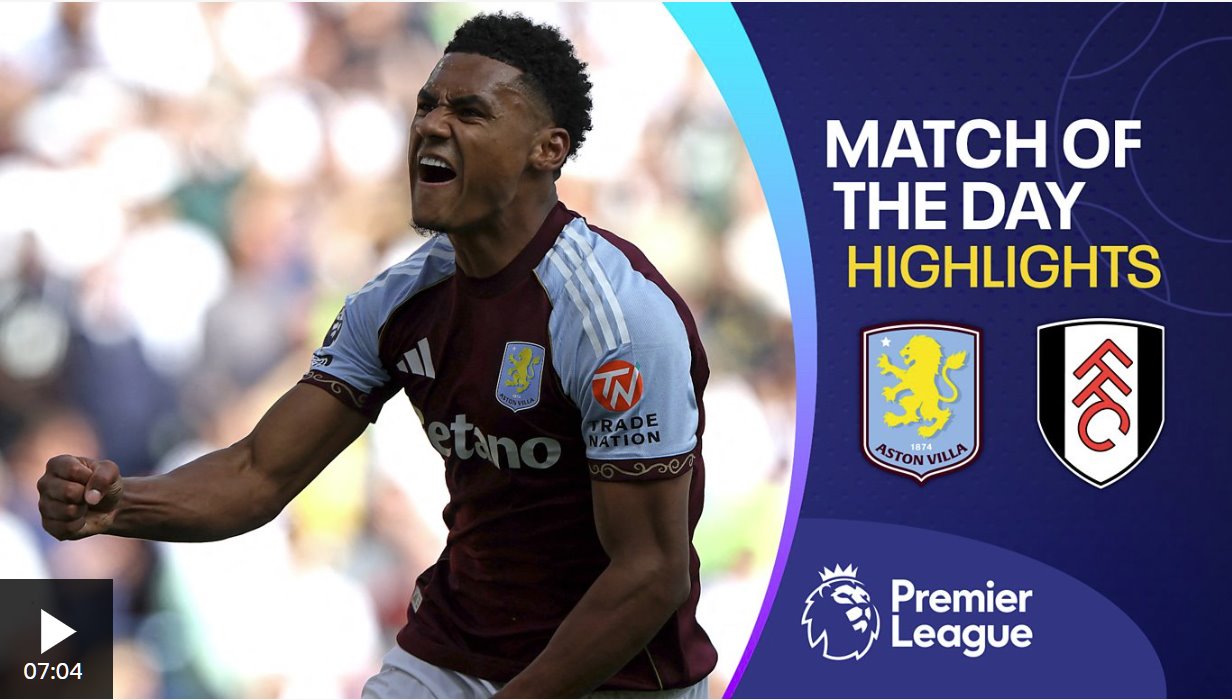 維拉戰(zhàn)勝富勒姆，結束開局不勝