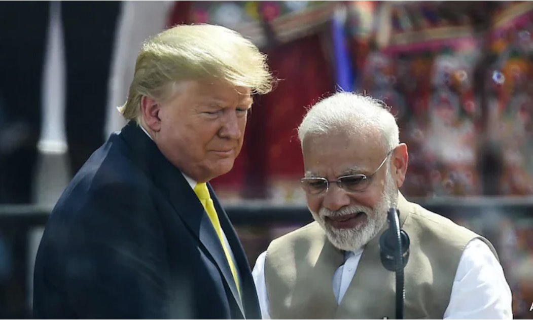 印度總理與特朗普未就美國(guó)總統(tǒng)的石油主張進(jìn)行通話