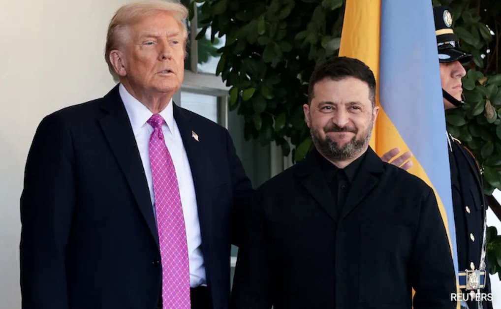 特朗普敦促澤連斯基與普京達(dá)成協(xié)議 否則將面臨毀滅風(fēng)險