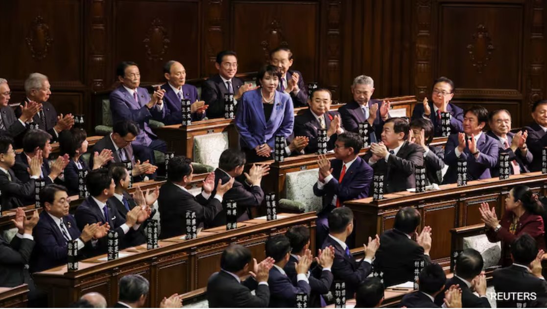 日本首位女首相高市早苗內(nèi)閣僅任命兩名女性