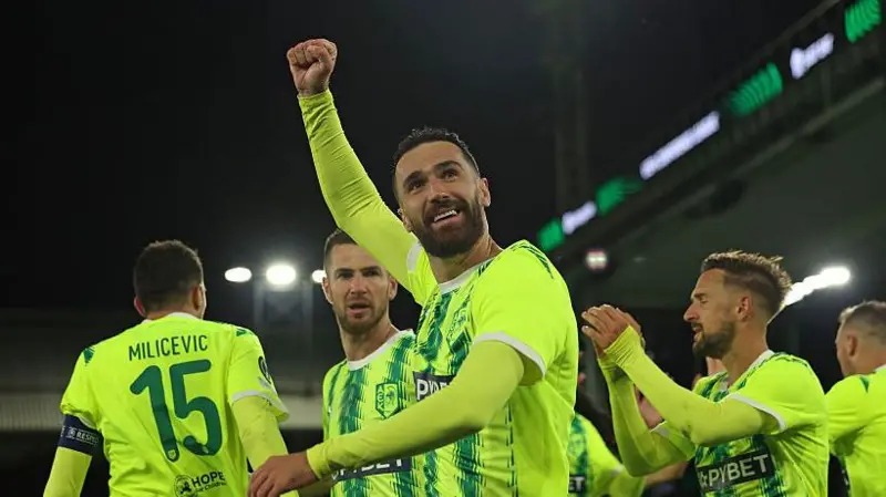 在與水晶宮的比賽之前，AEK拉納卡從未在正式比賽中擊敗過(guò)英格蘭球隊(duì)