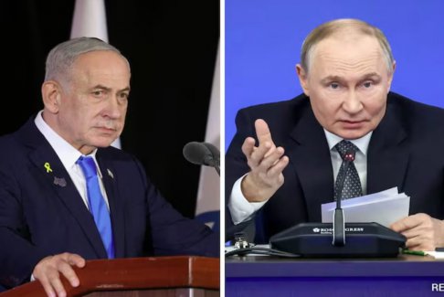 內(nèi)塔尼亞胡與普京討論中東問(wèn)題