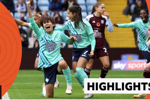 女子超級(jí)聯(lián)賽阿斯頓維拉1-3倫敦城女獅