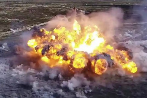 俄羅斯洲際彈道導(dǎo)彈試射失敗爆炸