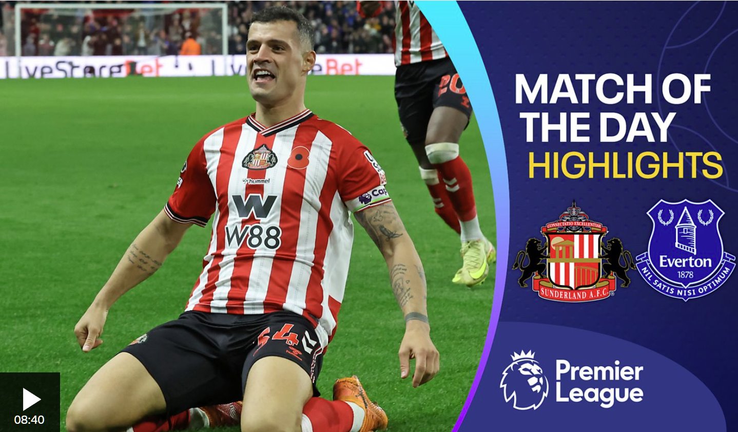 扎卡的首粒桑德蘭進(jìn)球幫助球隊?wèi)?zhàn)平埃弗頓