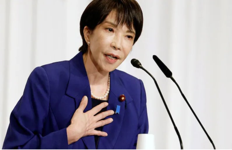 高市早苗上個月就任日本首位女首相