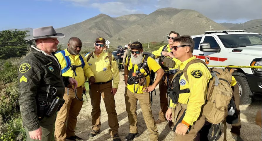 加利福尼亞州蒙特雷縣1號(hào)公路沿線的加拉帕塔州立海灘